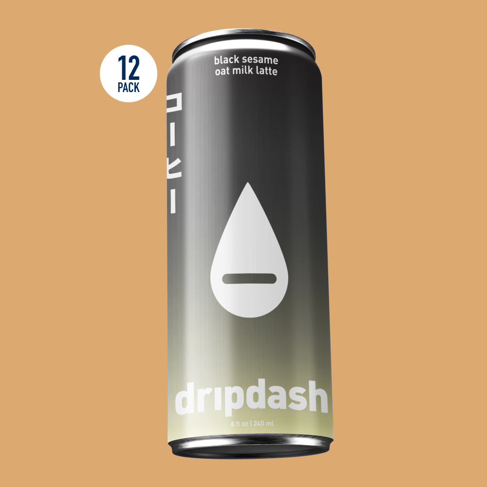oat milk + black sesame + kyoto coffee [12 pack] – dripdash