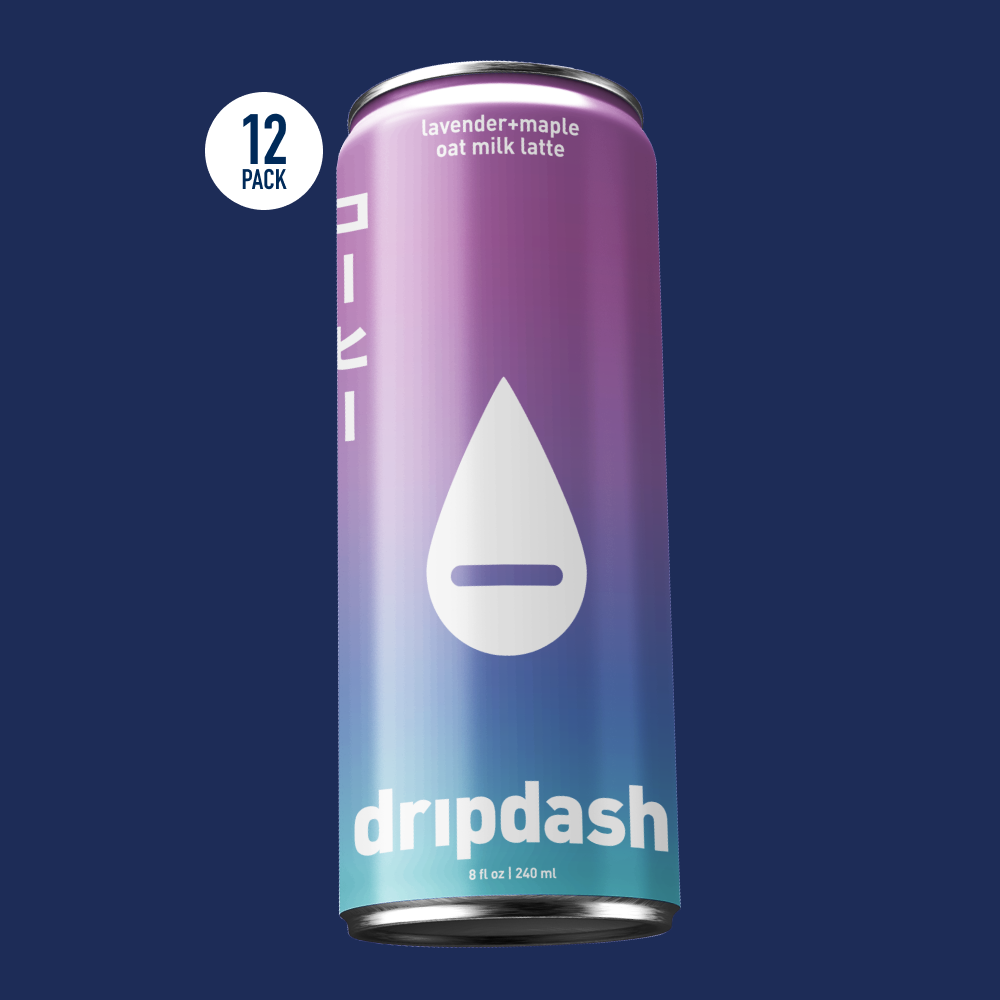 oat milk + maple + lavender + kyoto coffee [12 pack]