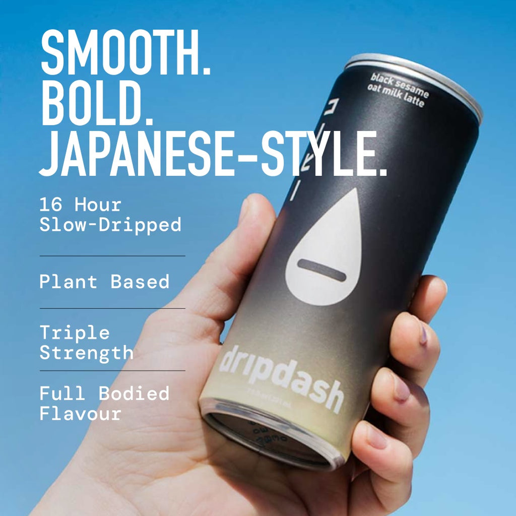 oat milk + black sesame + kyoto coffee [12 pack]